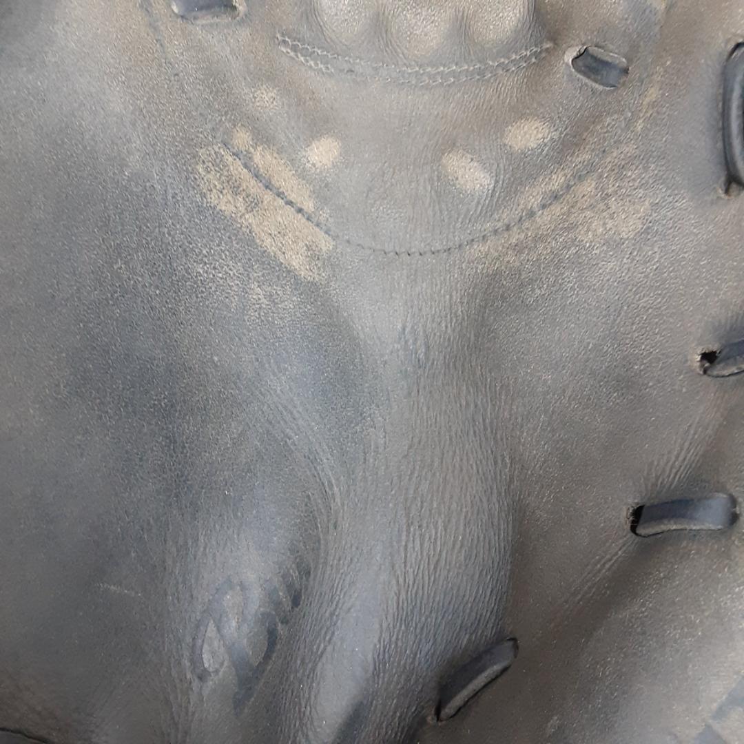 希少◎MIZUNO Buw League 軟式用 左投げ用キャッチャーミット 黒