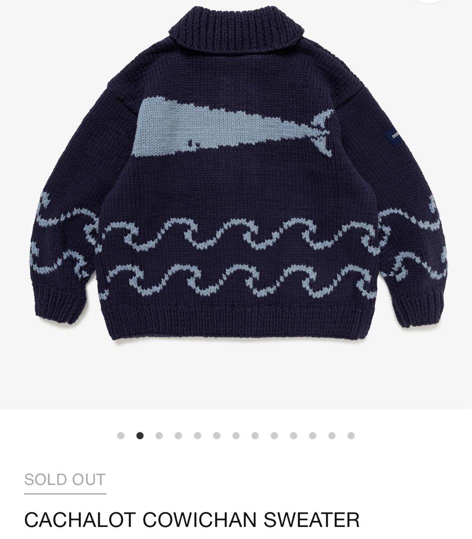 トップス 2025 2nd CACHALOT COWICHAN SWEATER