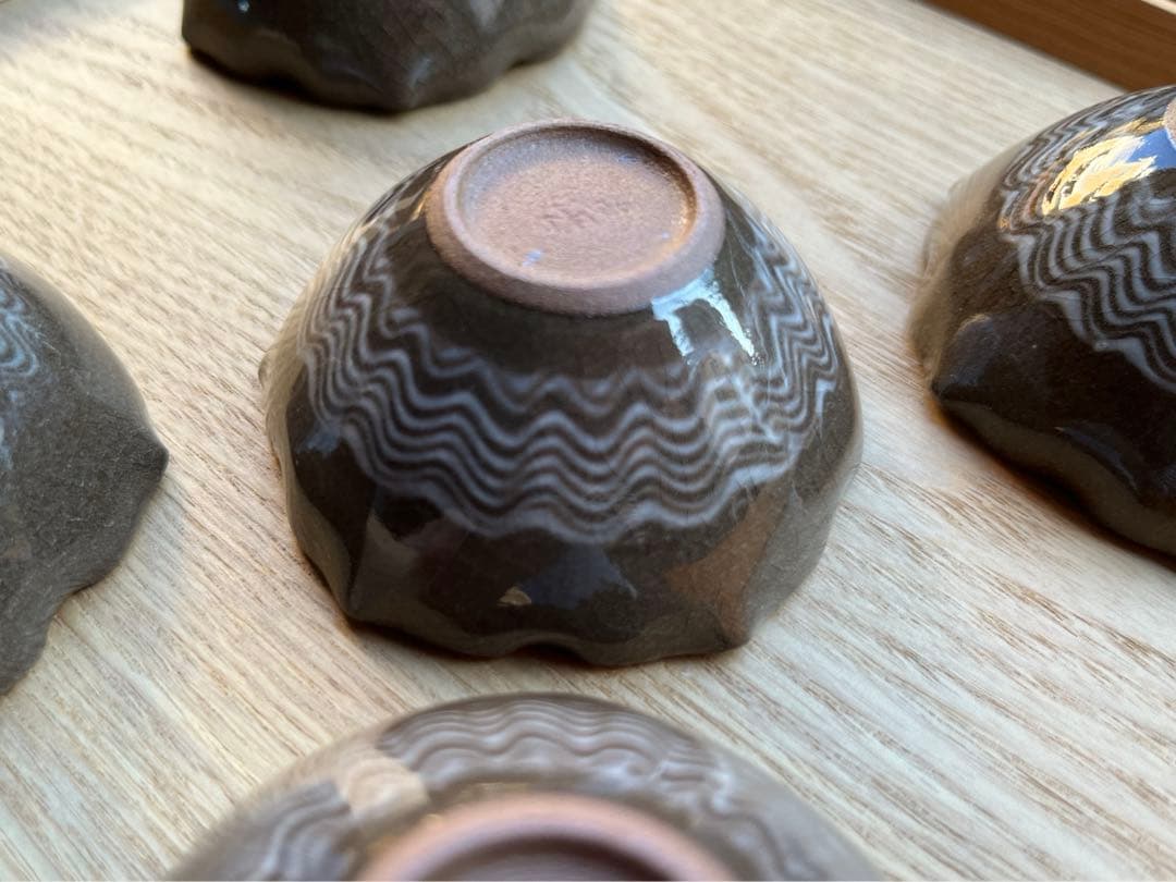 豊瑞軒 現川焼・臥牛窯　珍味入　小鉢　５点