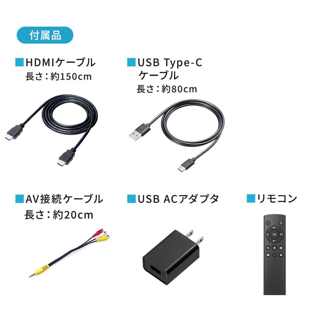 新品未使用　サンワダイレクト　400-MEDI034 ビデオキャプチャー　おまけ