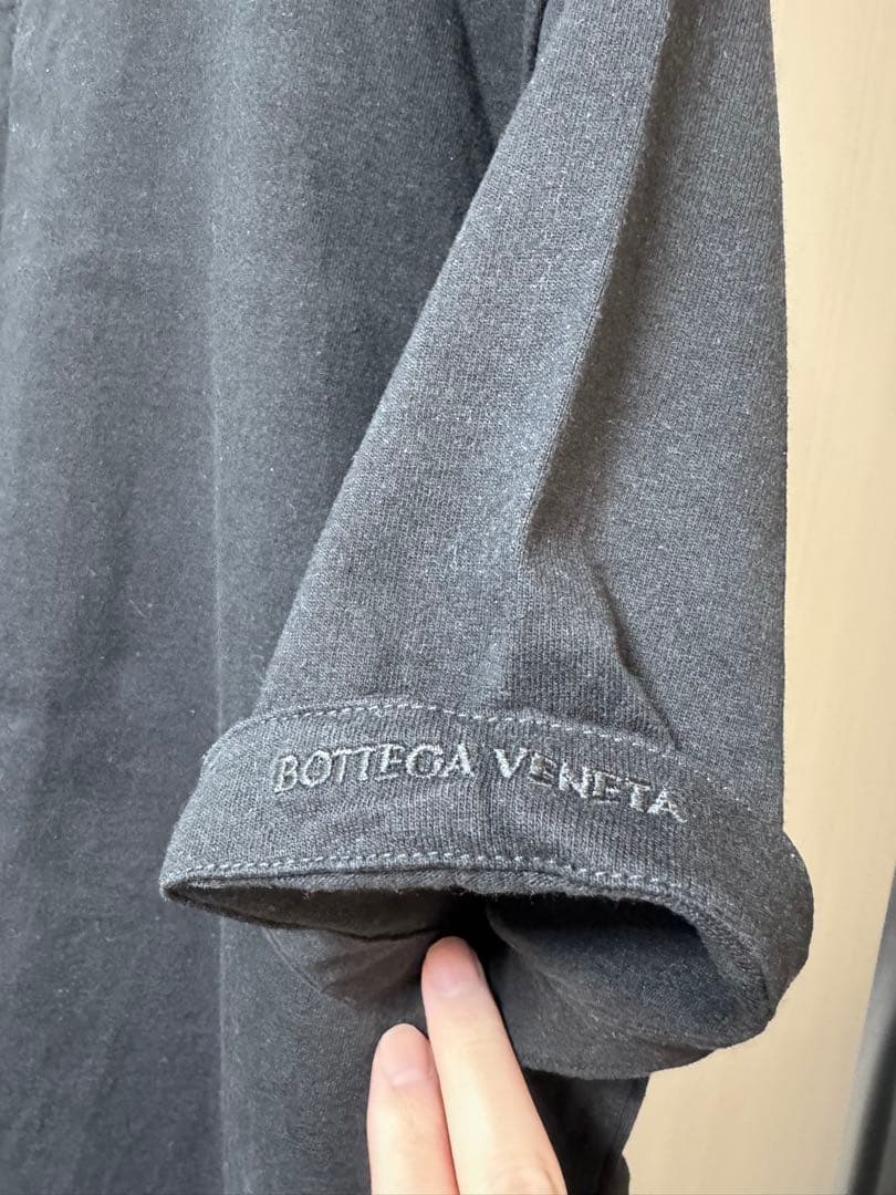 BOTTEGA VENETA ブラック Tシャツ XL