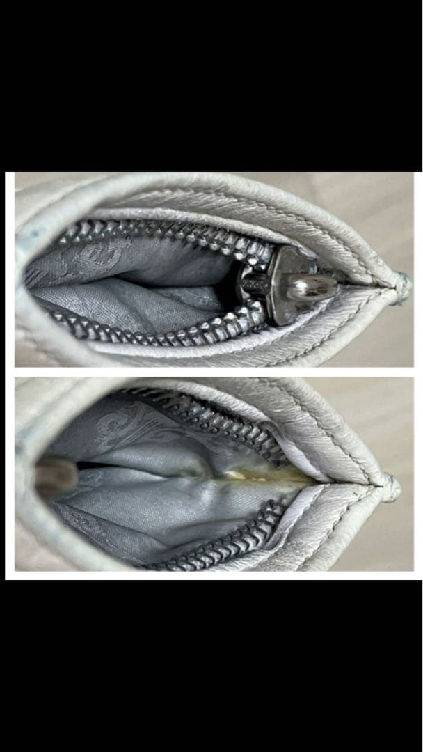 クロムハーツ　チェンジパース　ジャンク品　ホワイト