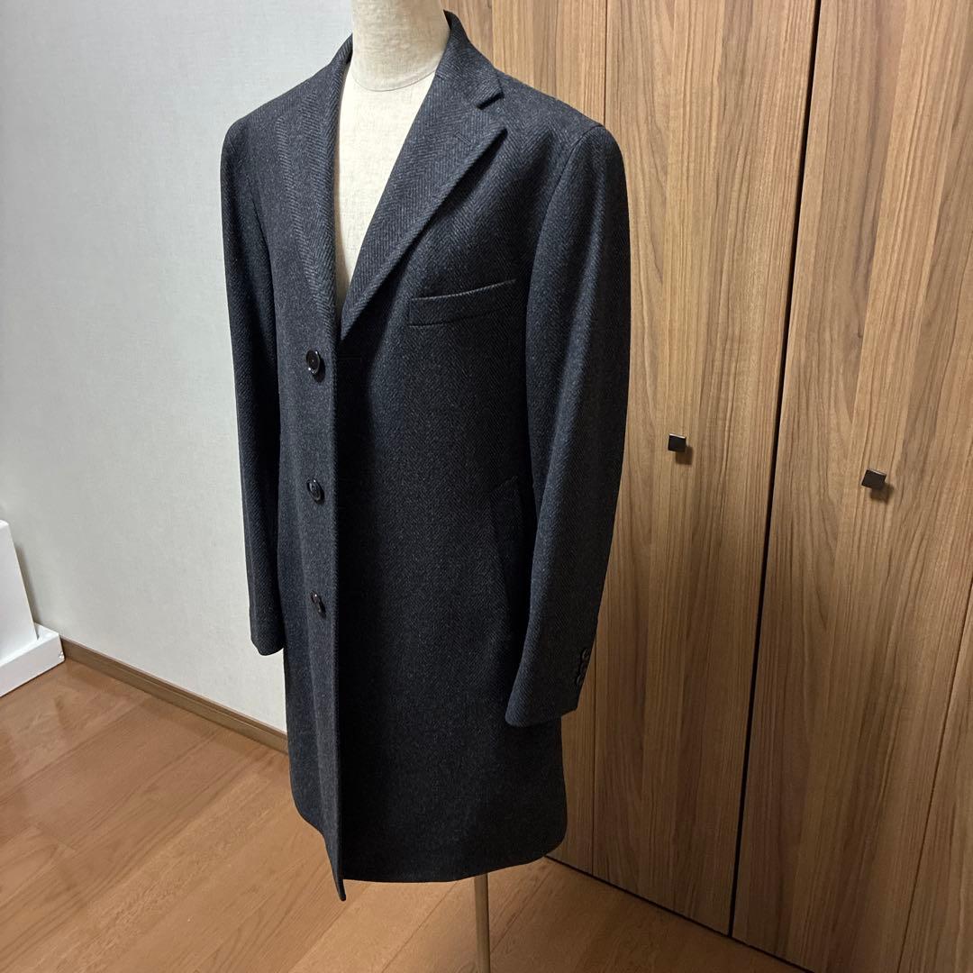 TAGLIATORE（タリアトーレ）美品ダークグレー チェスターコート