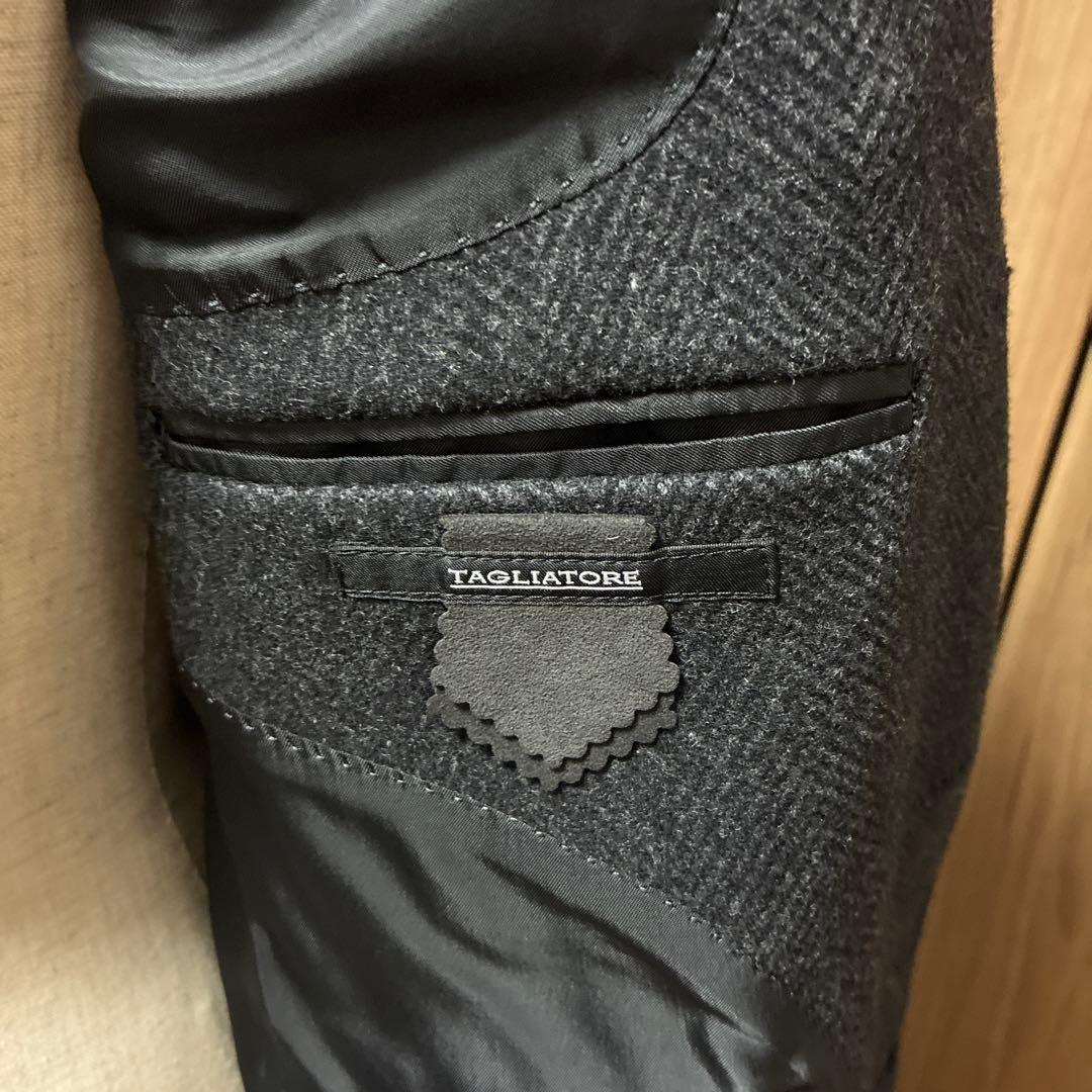 TAGLIATORE（タリアトーレ）美品ダークグレー チェスターコート