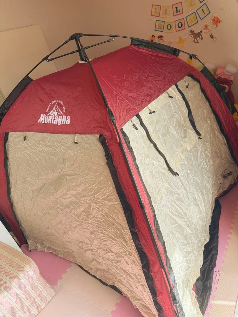 モンターナ スマートビルド メッシュテント 4～5人用 アウトドア 大型