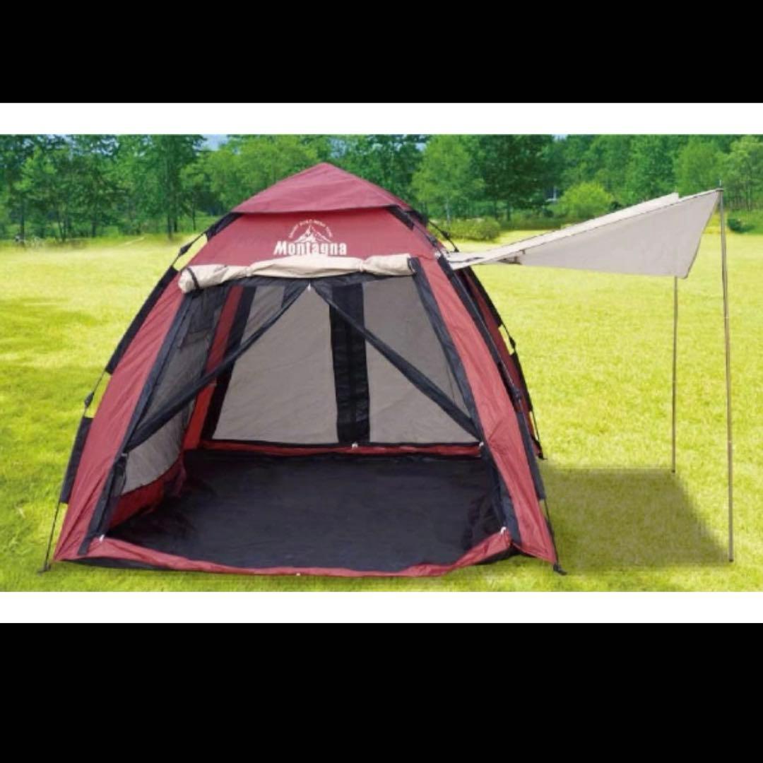 モンターナ スマートビルド メッシュテント 4～5人用 アウトドア 大型