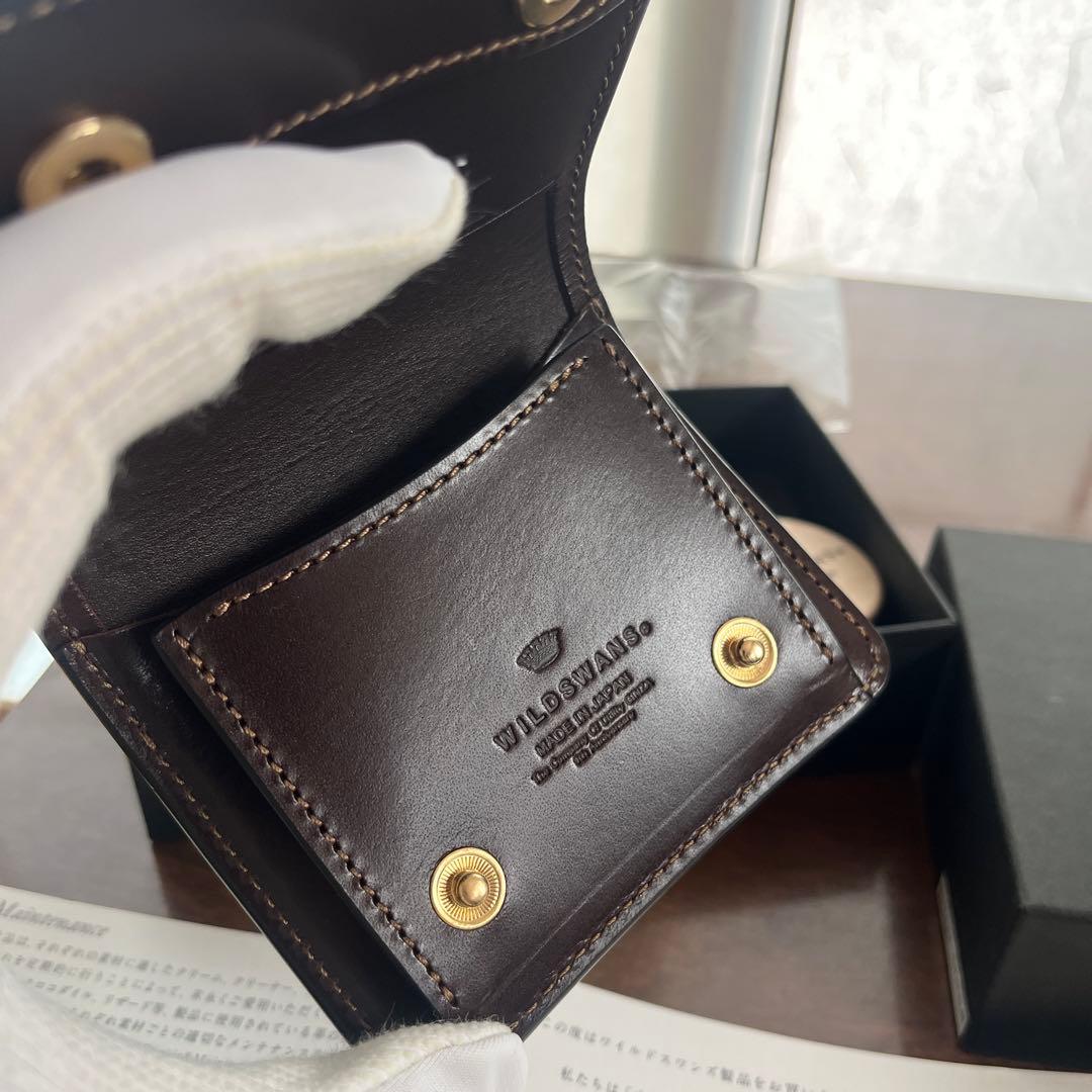 【極美品】WILDSWANS PARM ホーウィンコードバン #2×チョコ