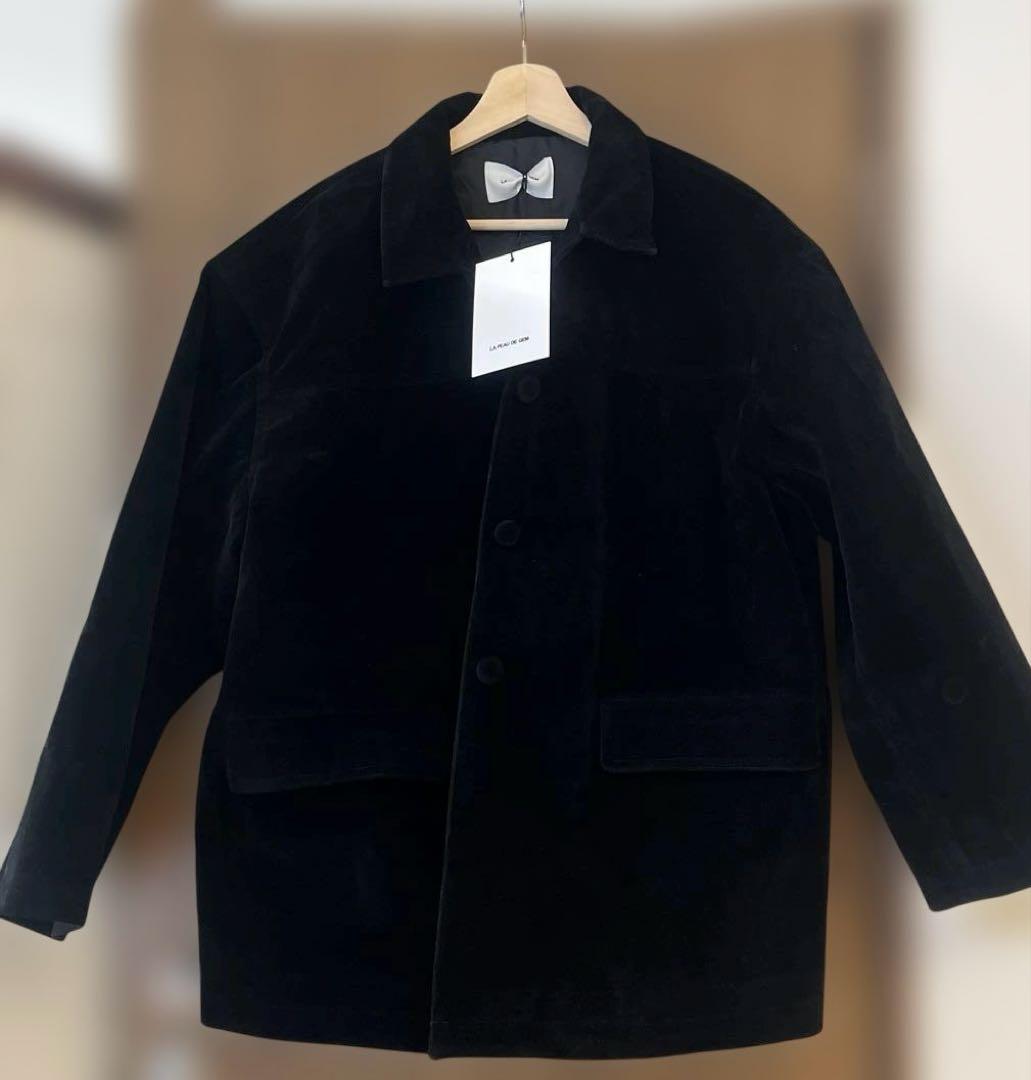 新品未使用☆LA PEAU DE GEM エコスエードカバーオール