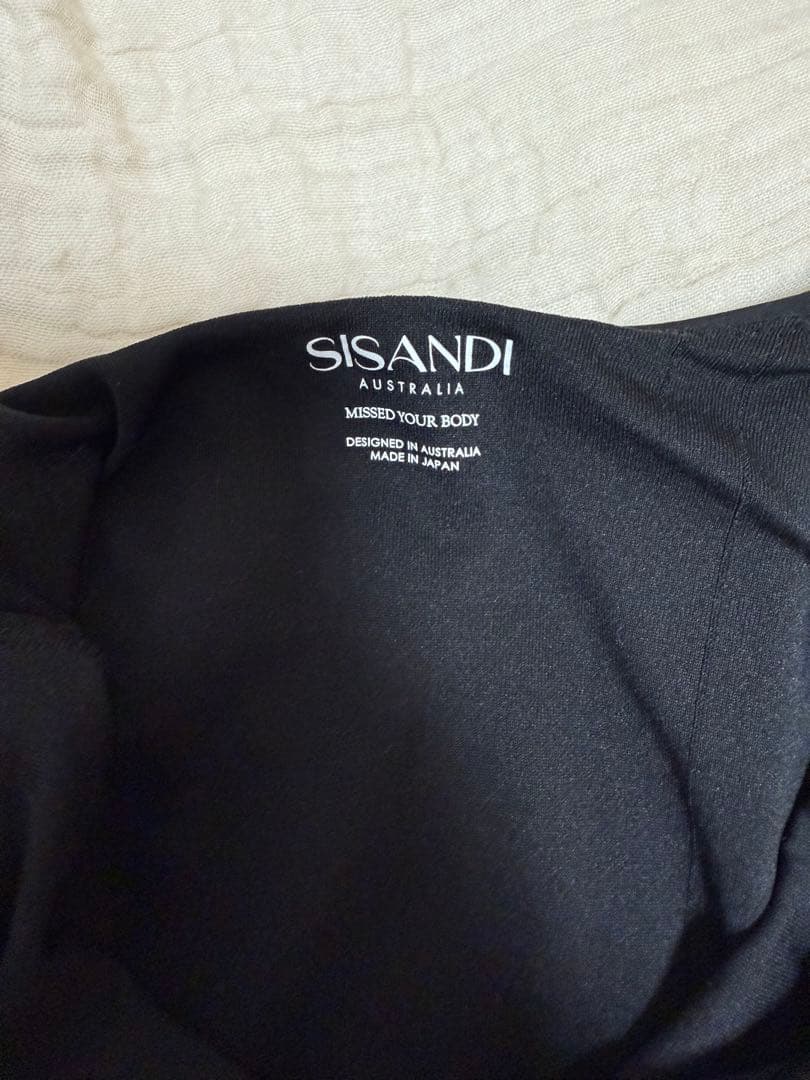 SISANDI ZAHA CLASSIC midnight black 巾着付き