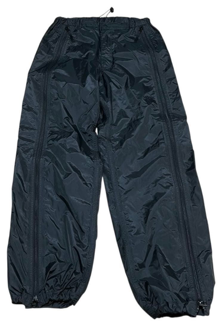 ISSEY MIYAKE ダブルジップ 変形 ドローコード ナイロンパンツ