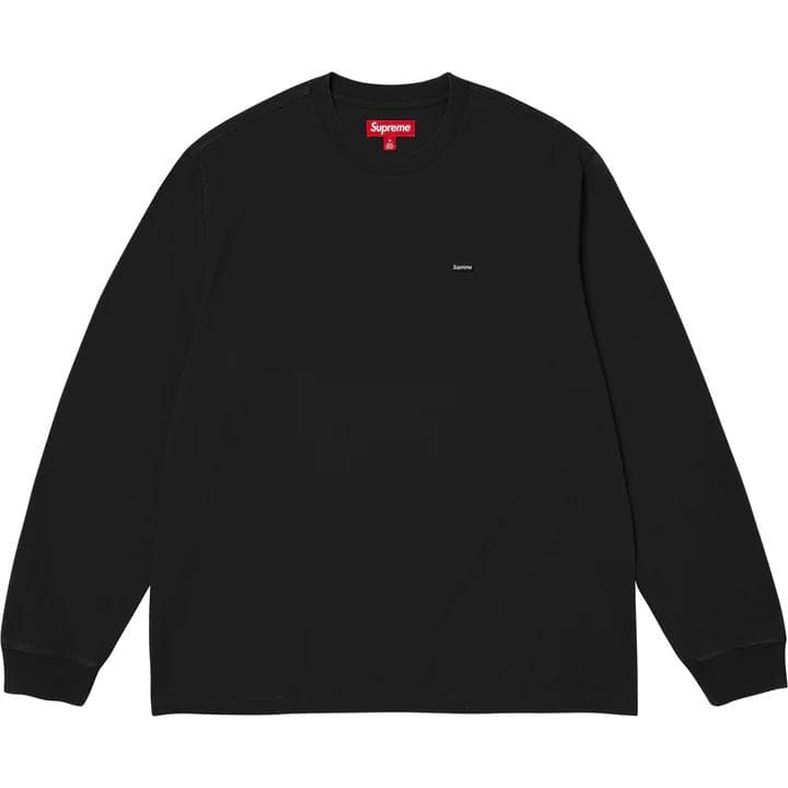 Supreme シュプリーム Tシャツ カットソー 長袖 ロングスリーブ 黒 S