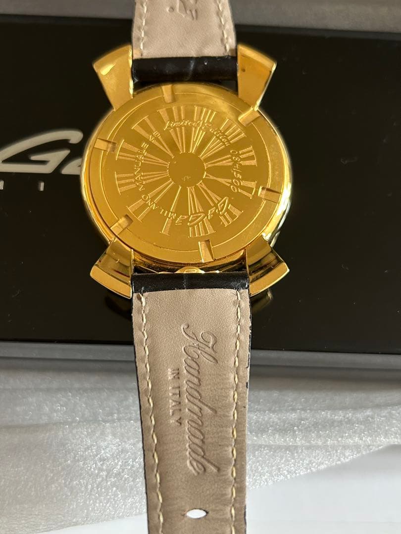 ガガミラノイビザGaGa Milano Ibiza ゴールド 時計　500本限定