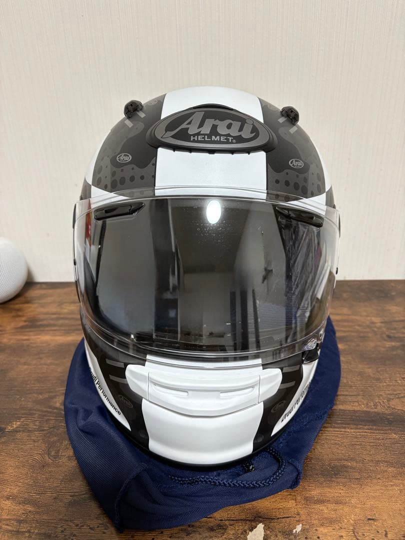 セキュリティ・セーフティ Arai ASTRO-GX CHECKER WHITE