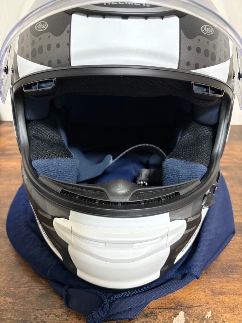 セキュリティ・セーフティ Arai ASTRO-GX CHECKER WHITE