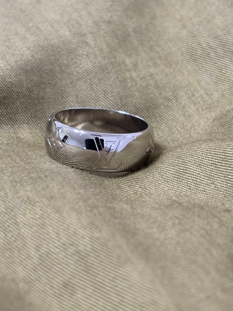 louis vuittonルイヴィトン モノグラム リング　ネックレス　19号