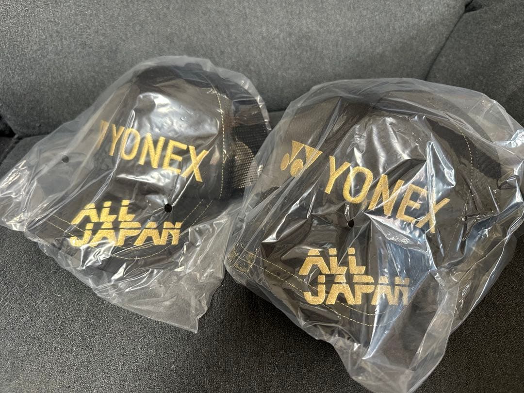 YONEX 2025インターハイ限定キャップ オールジャパン 2個セット