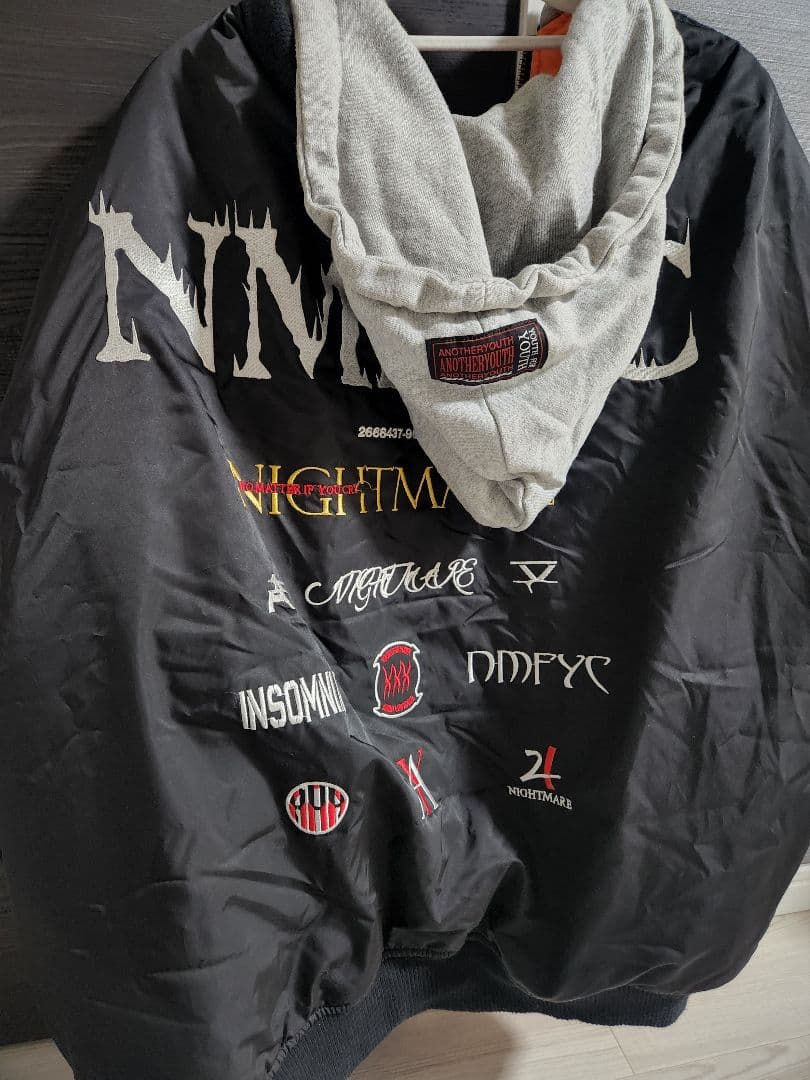 [最終値下げ]ANOTHER YOUTH MA-1ジャケット 黒