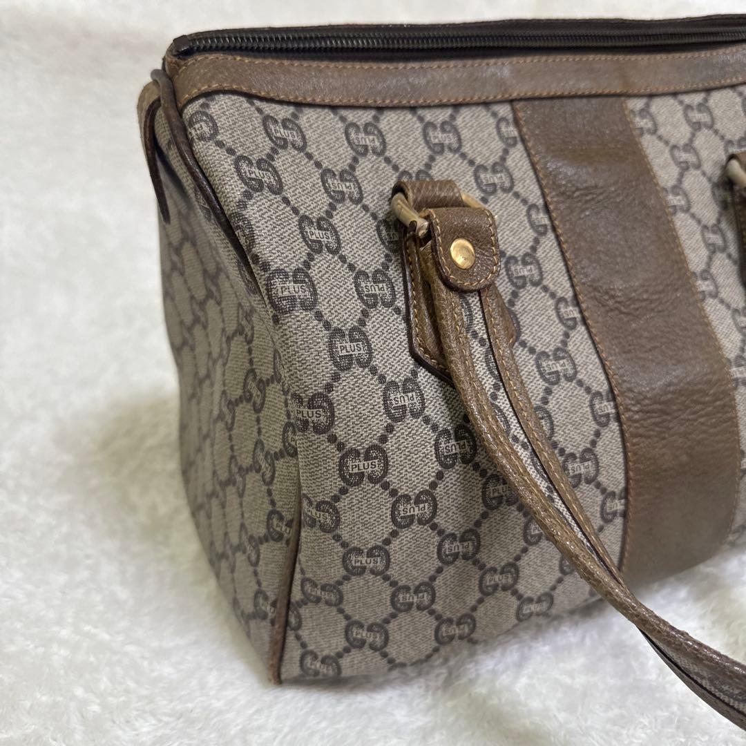 オールドグッチ グッチプラス GGボストンバッグ