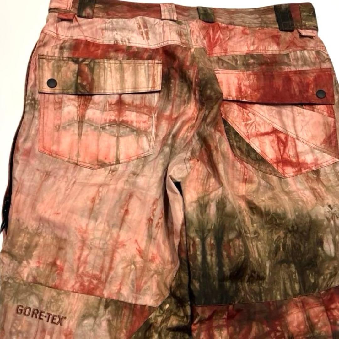 【美品/メンズM /ゴアテックス】SP Design スノボーウェア　上下　総柄