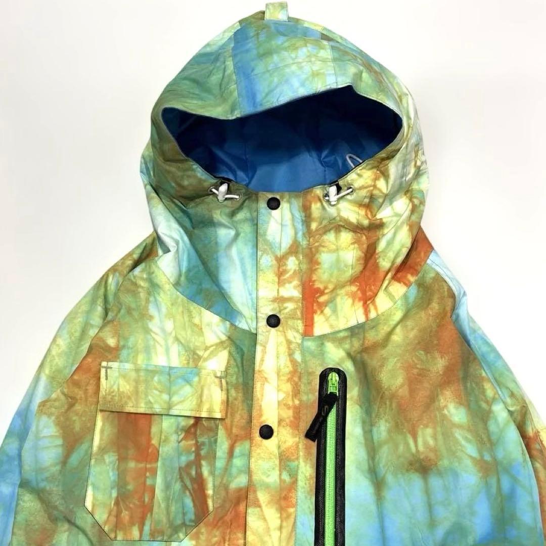 【美品/メンズM /ゴアテックス】SP Design スノボーウェア　上下　総柄