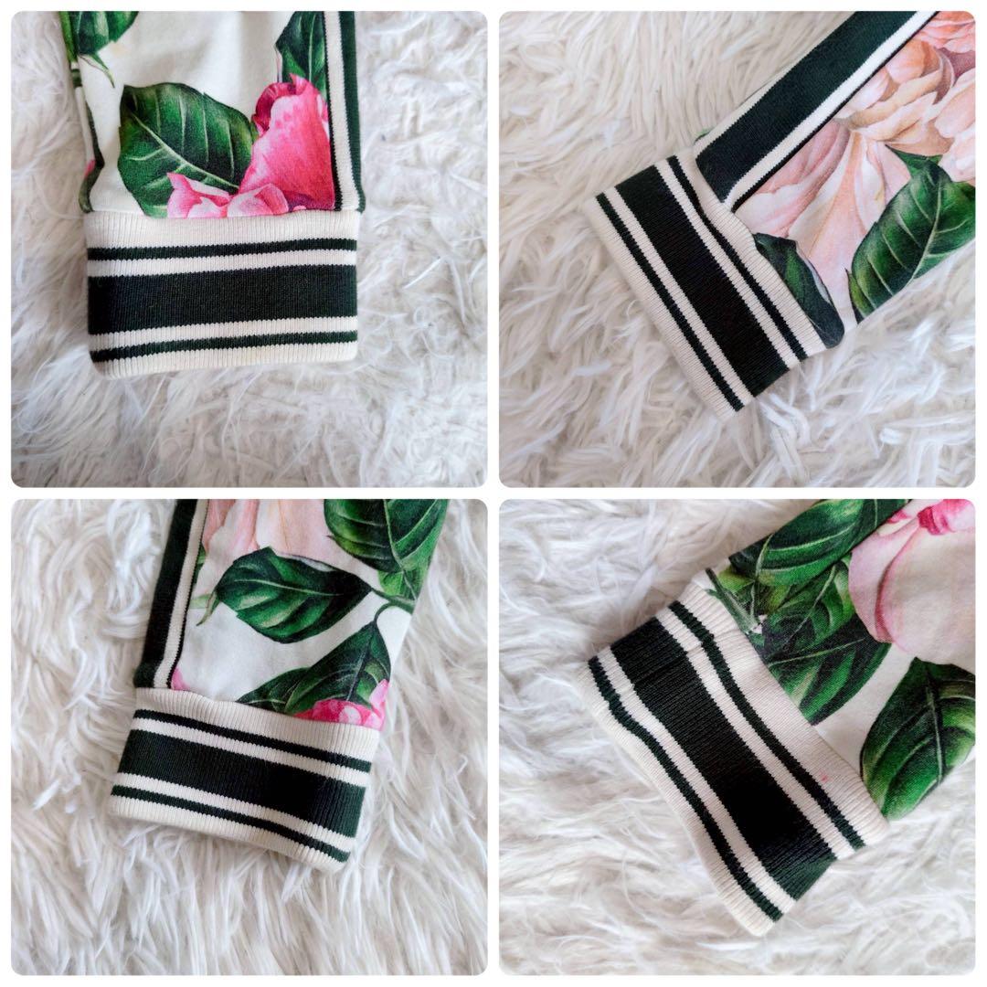 ドルチェ&ガッバーナ 花柄 フラワー ジャージセットアップ レディース 140