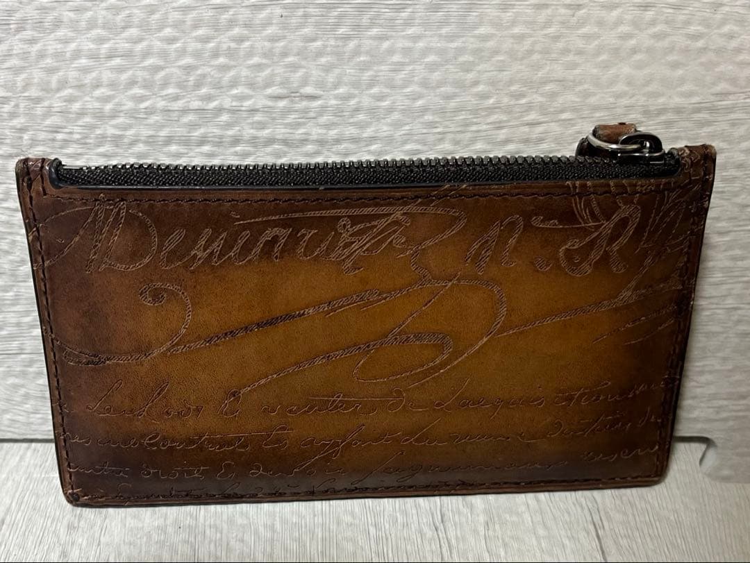 berluti ベルルッティ 小銭入れ カードケース カリグラフィー レザー