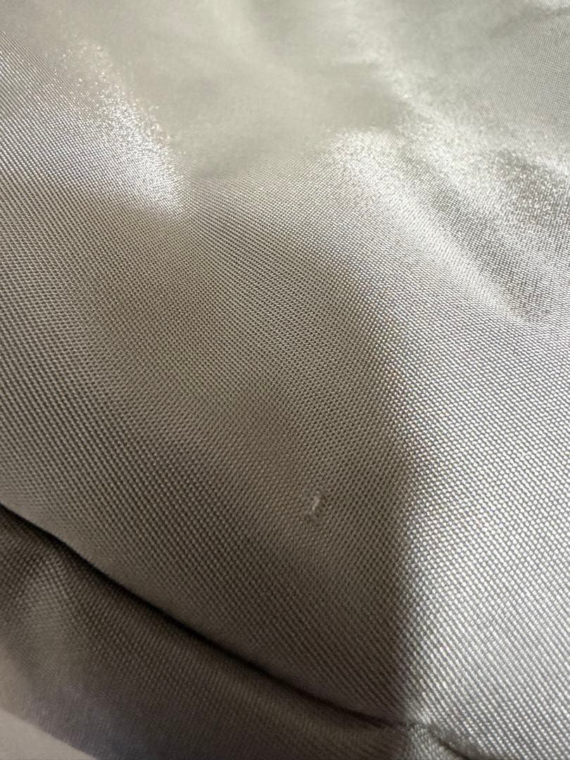 sacai porter ヘルメットバッグ Mサイズ シルバー×ブルー