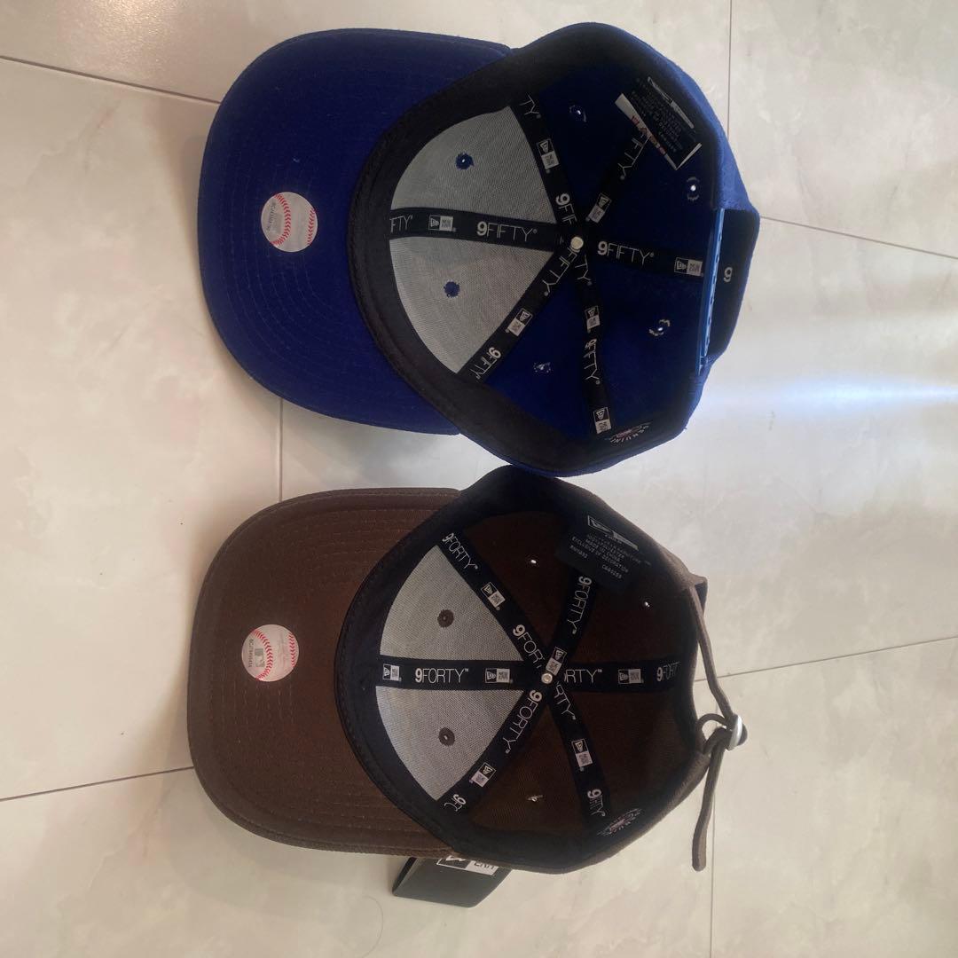 ロサンゼルス・ドジャース＆サンディエゴ・パドレス キャップセット