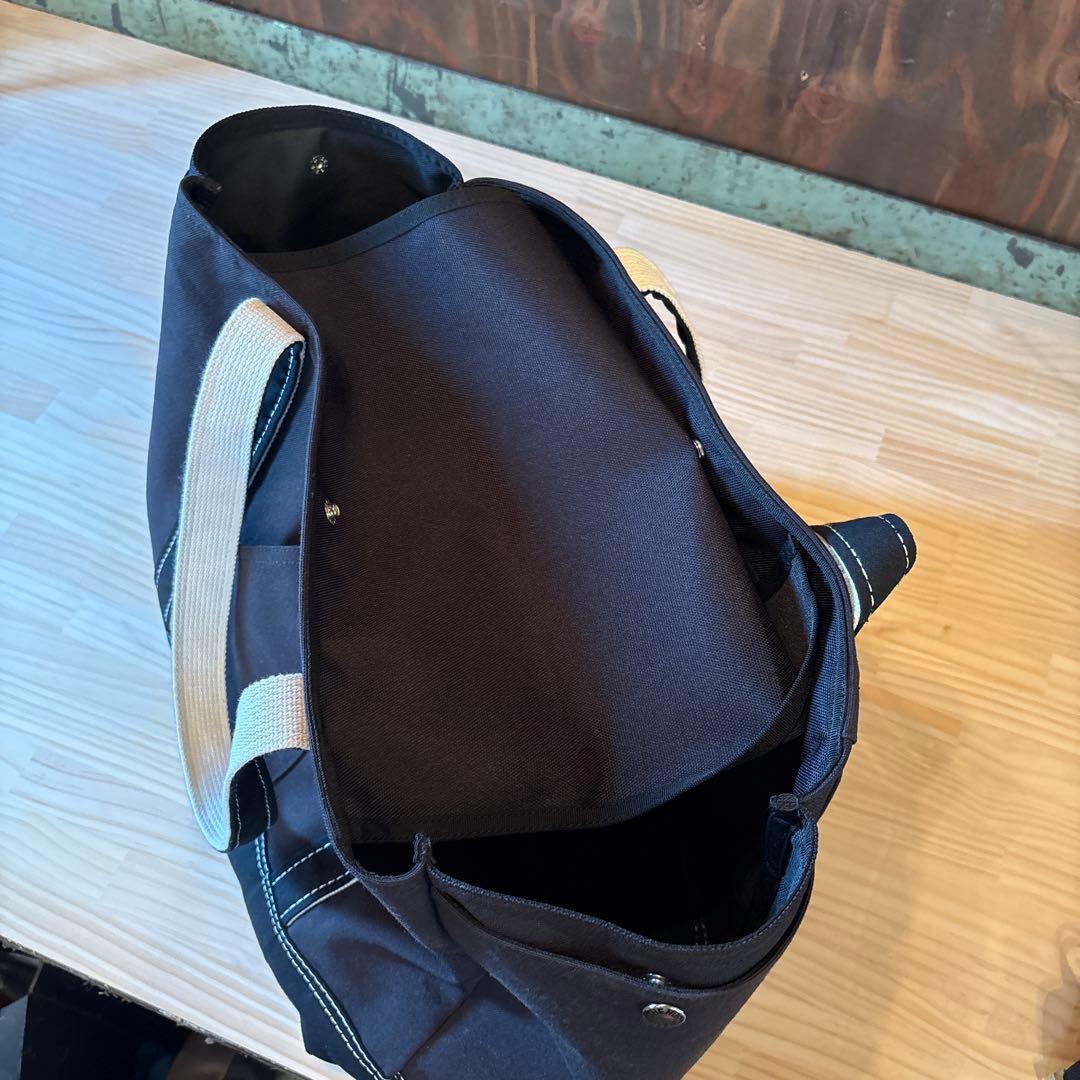 THE NORTH FACE トートバッグ ブラック　パープルレーベル