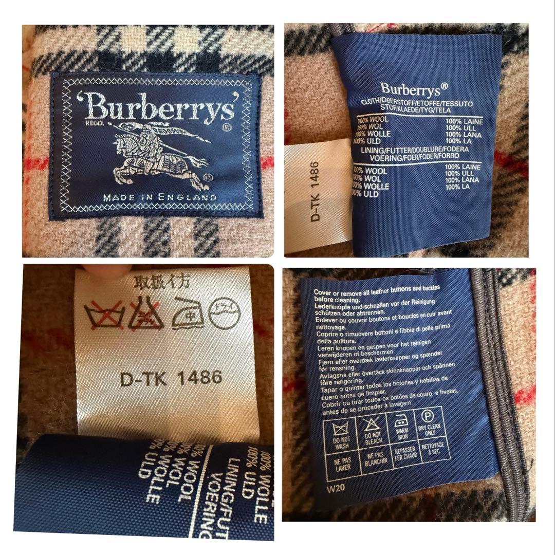 【Mykosさま専用】希少✨XL バーバリー ダッフルコート ノバチェック