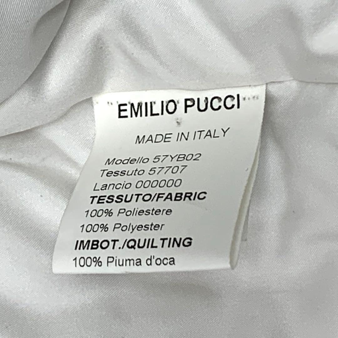 極美品EMILIO PUCCI エミリオプッチ ダウンベスト 36 ピンク系