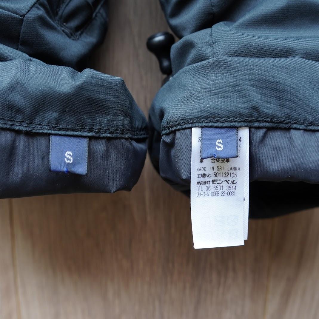 mont-bell パウダー ジップミトン 男女兼用（S）