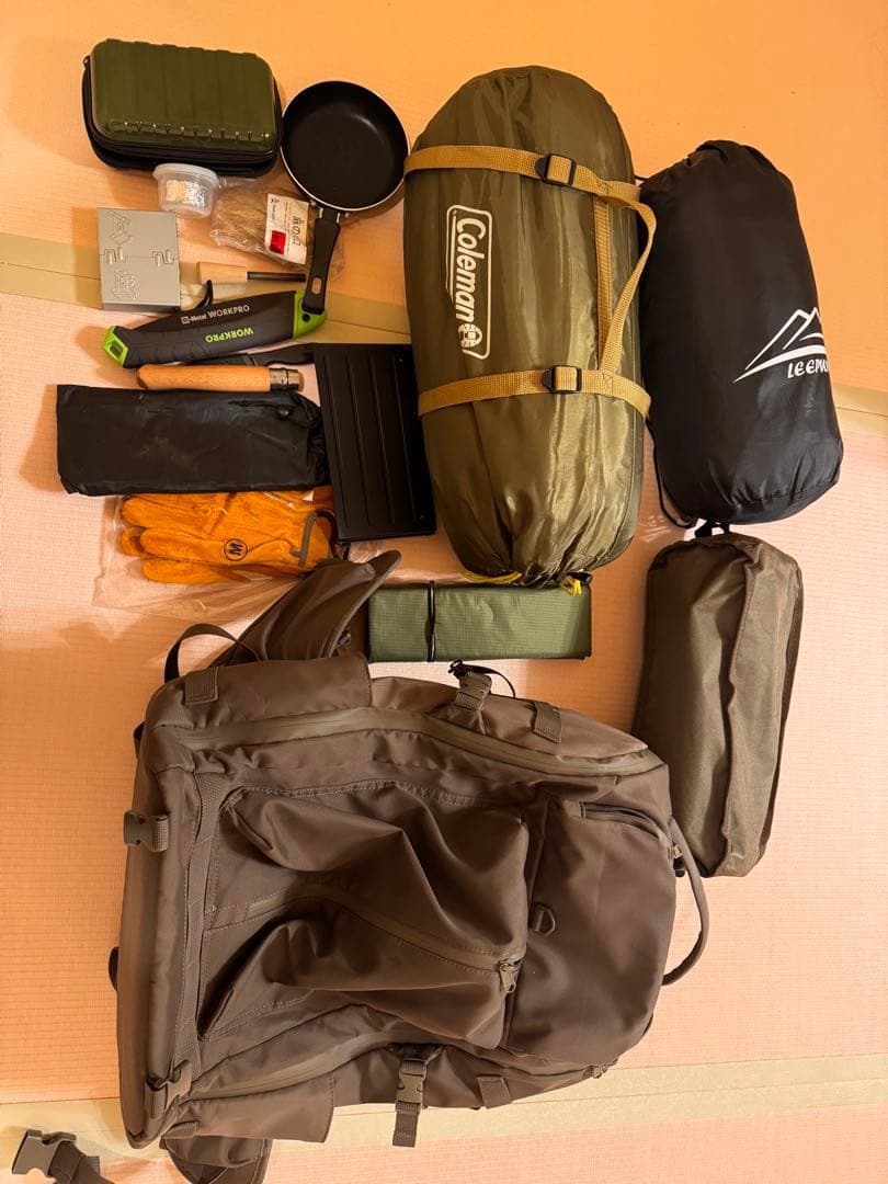 キャンプ道具セット