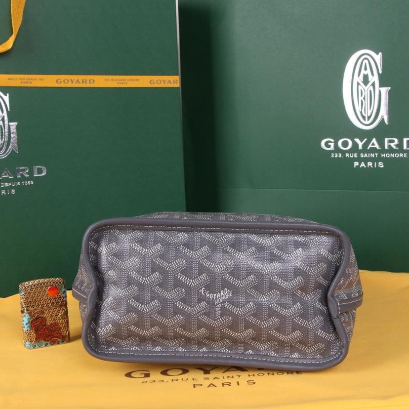 未使用アンジュミニポーチ トートバッグ グレー