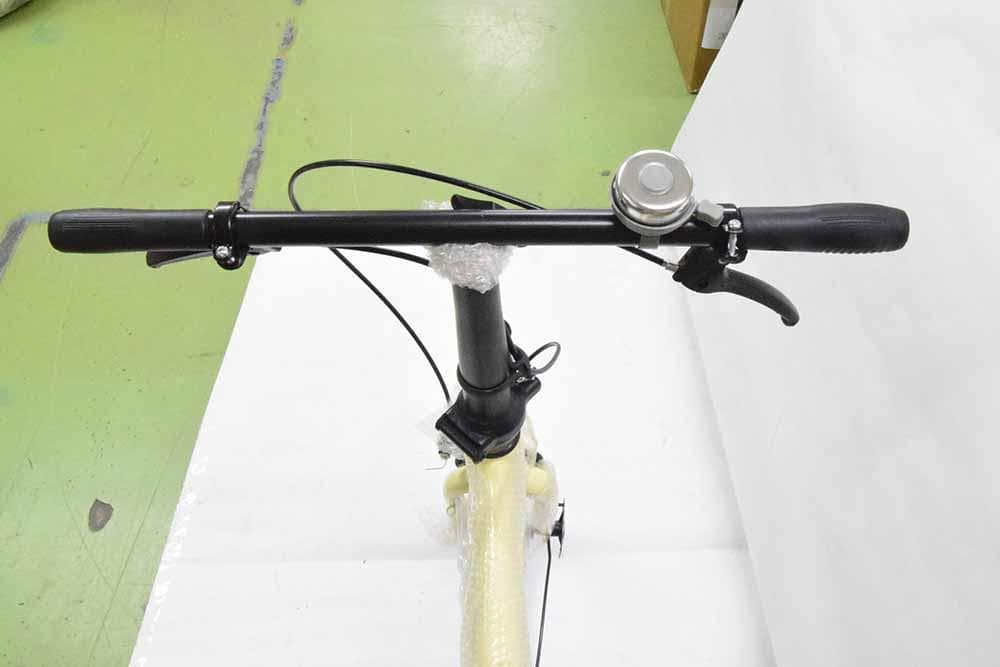 折りたたみ自転車 ２０インチ ミニベロ ママチャリ 折り畳み自転車ブラウン