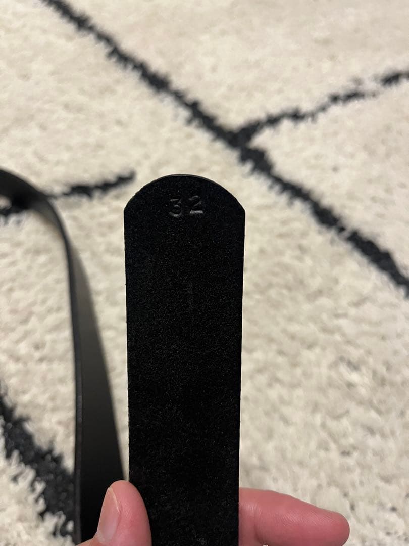 Martin Faizey、 W32 ブラックベルト　イングランド製