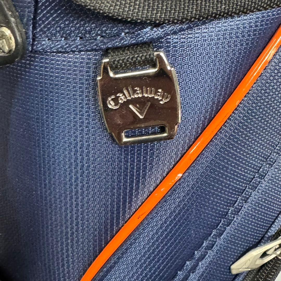 Callaway キャロウェイ キャディバッグ ネイビー×オレンジ