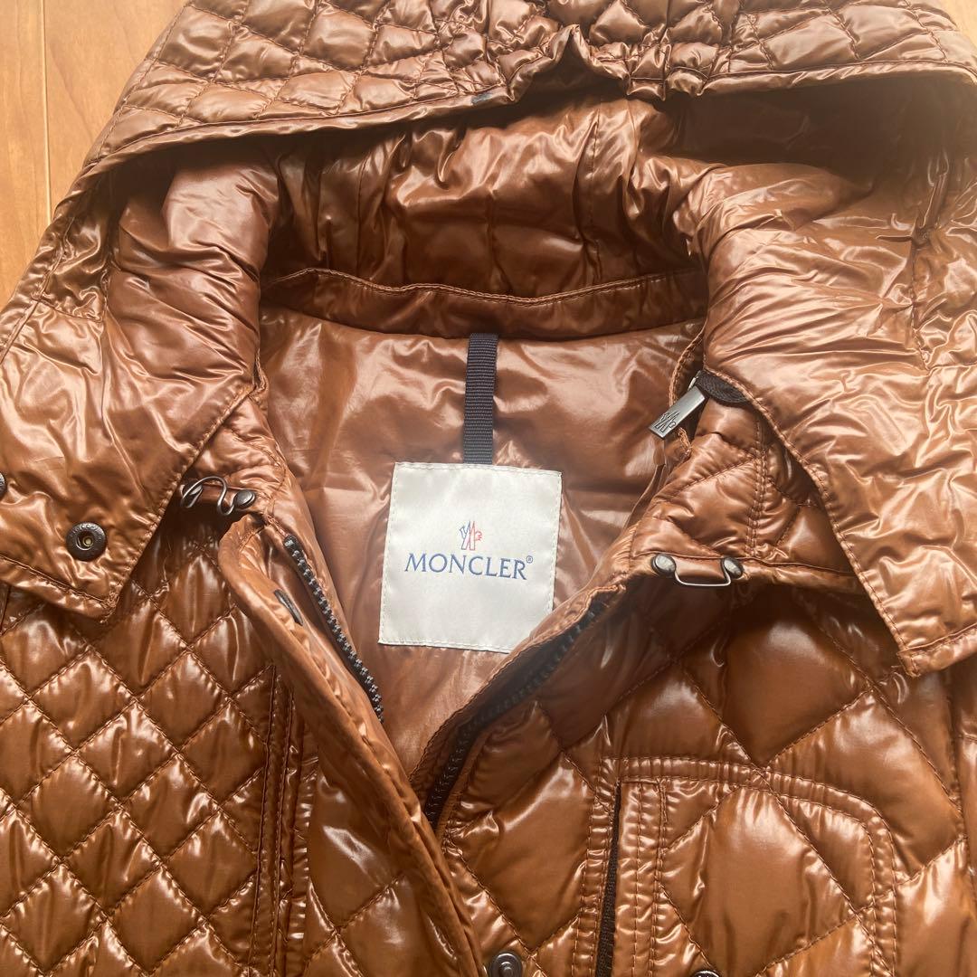 MONCLERモンクレール サイズ1 Sサイズ　ブラウン