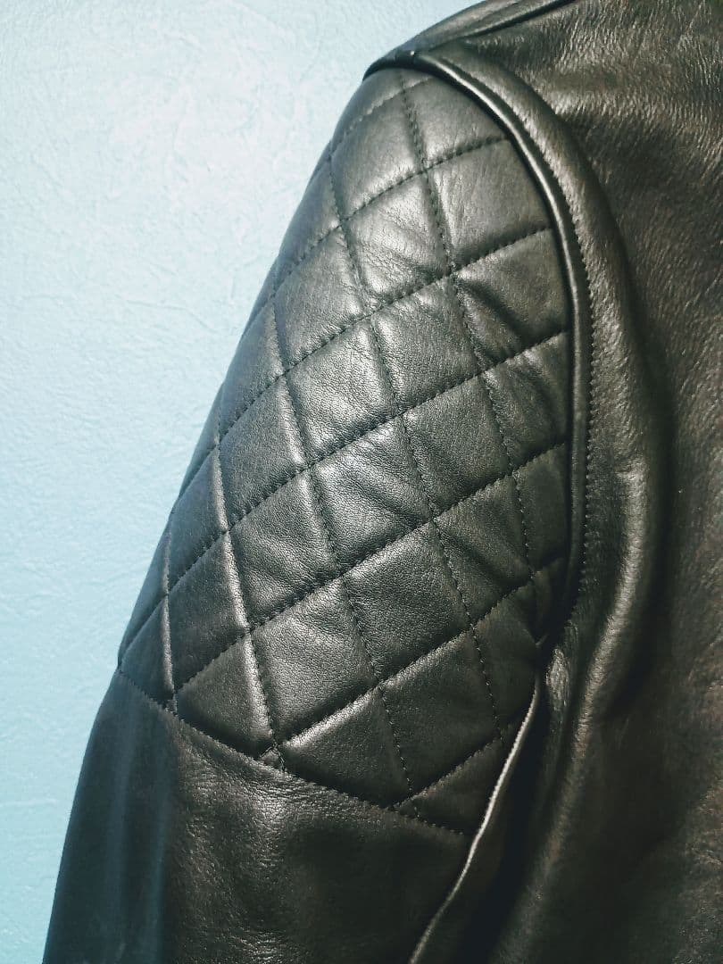 CRIMIE レザーシングルライダースジャケット