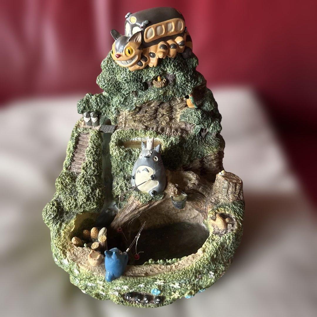 平成レトロ・スタジオジブリとなりのトトロ・ウォーターガーデン置物