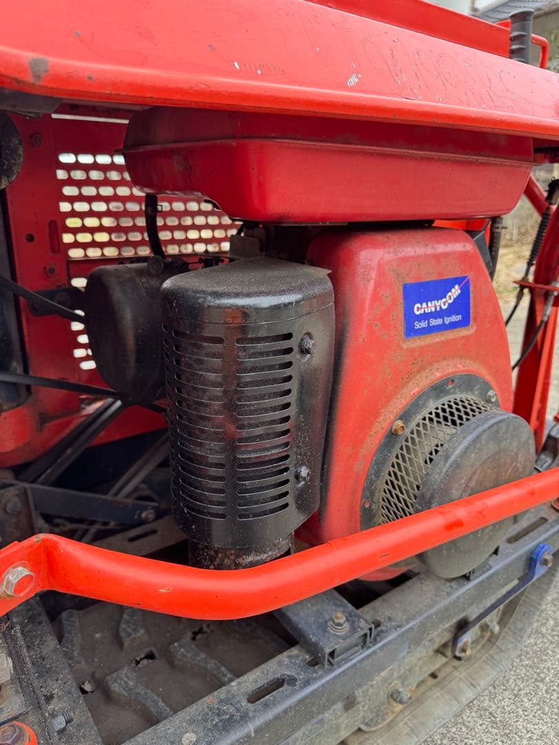 ★状態良し、貴重★林内作業車（クローラー式運搬台車 ）ウインチ付き