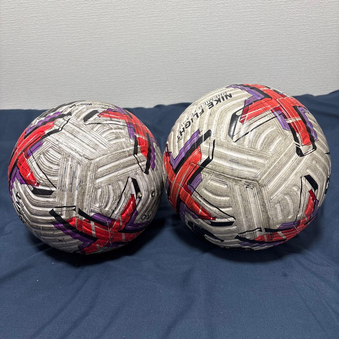 ナイキサッカーボール5号球 2個セット