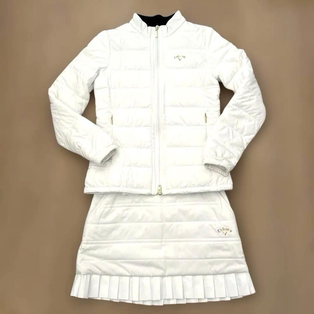 極美品！CallawayダウンジャケットM スカートSセット