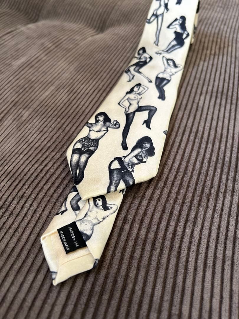 ワコマリア wackomaria ポルノ ネクタイ ホワイト