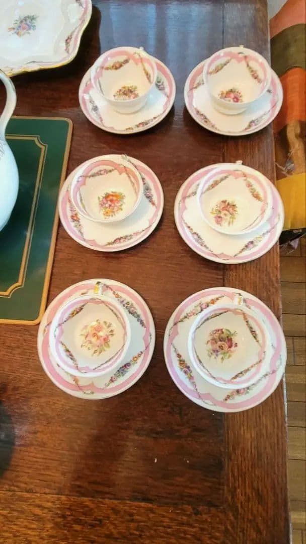 フランスパリ窯、ティーセット