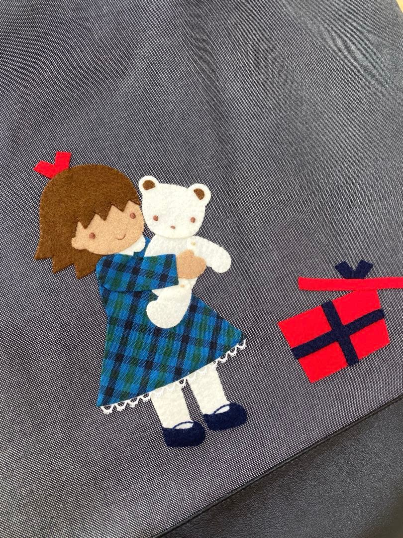 familiar ファミリア デニムバッグ ブラック 2024年 秋冬