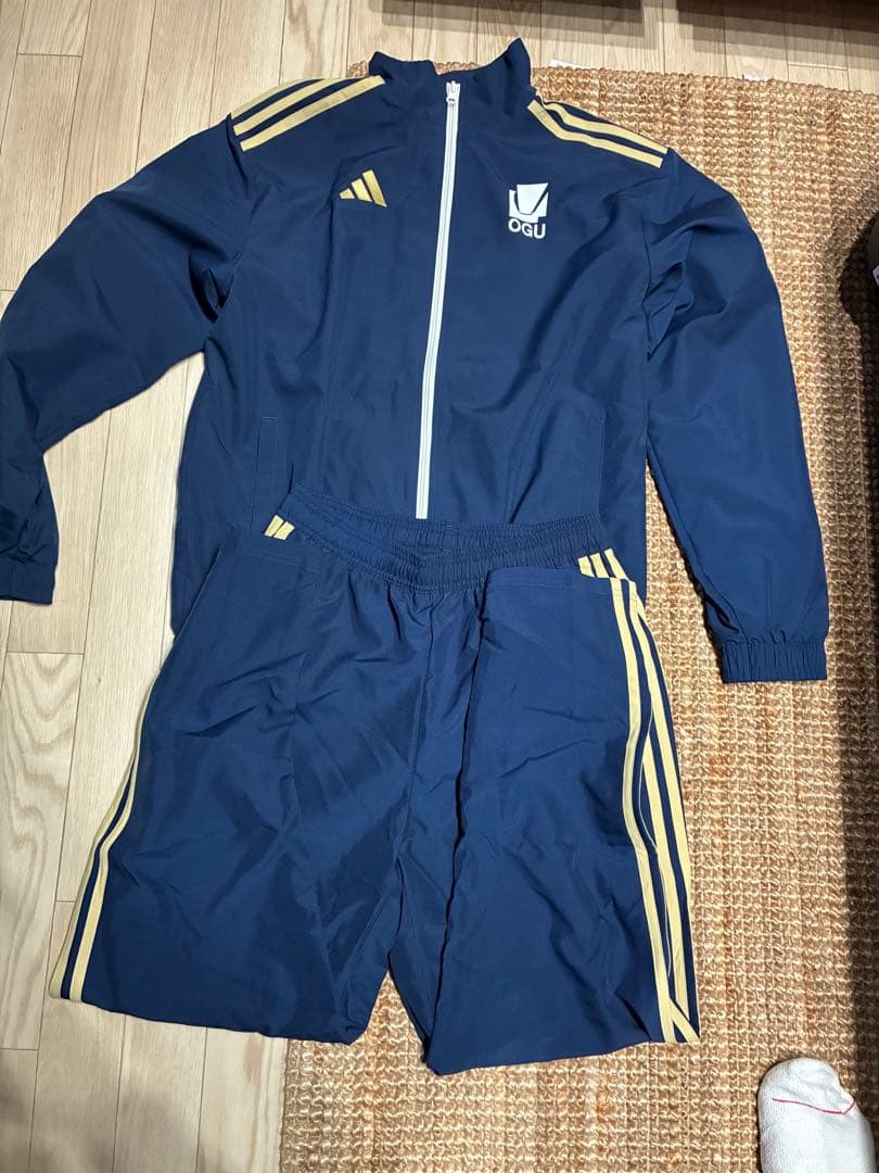 大阪学院大学サッカー部 adidas 長袖 長ズボン ジャージ セット