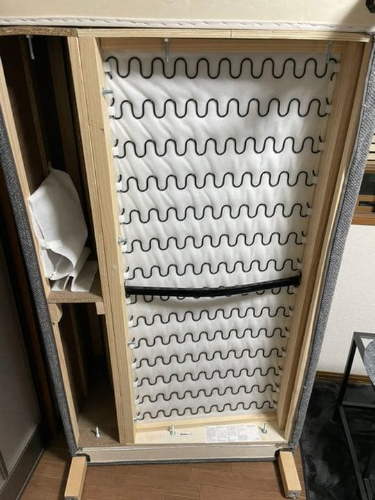 【値下げ】IKEA 2人掛けソファー カバー付き【美品】