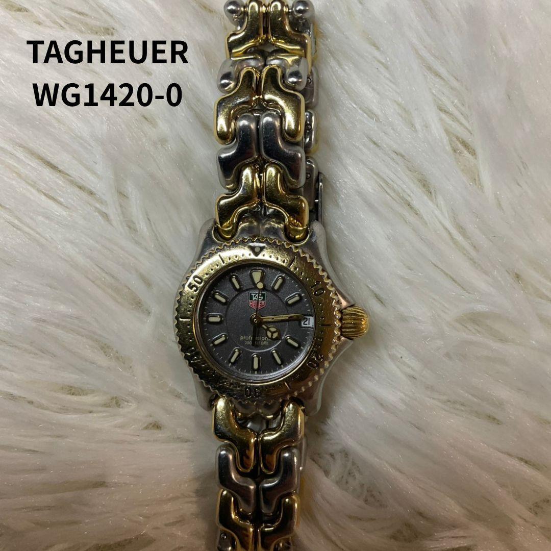 【稼働品】TAGHEUER　タグホイヤー セル クォーツ　WG1420-0