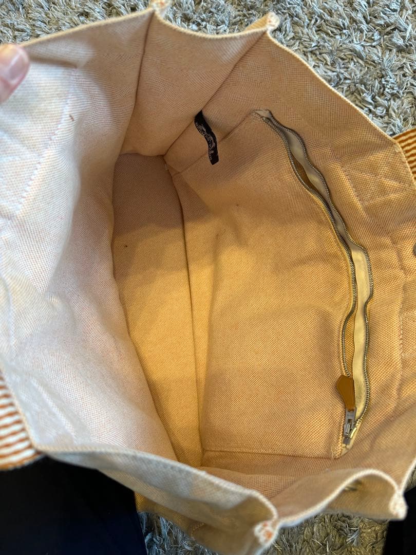 エルメス　トートバッグ　MMサイズ　オレンジ